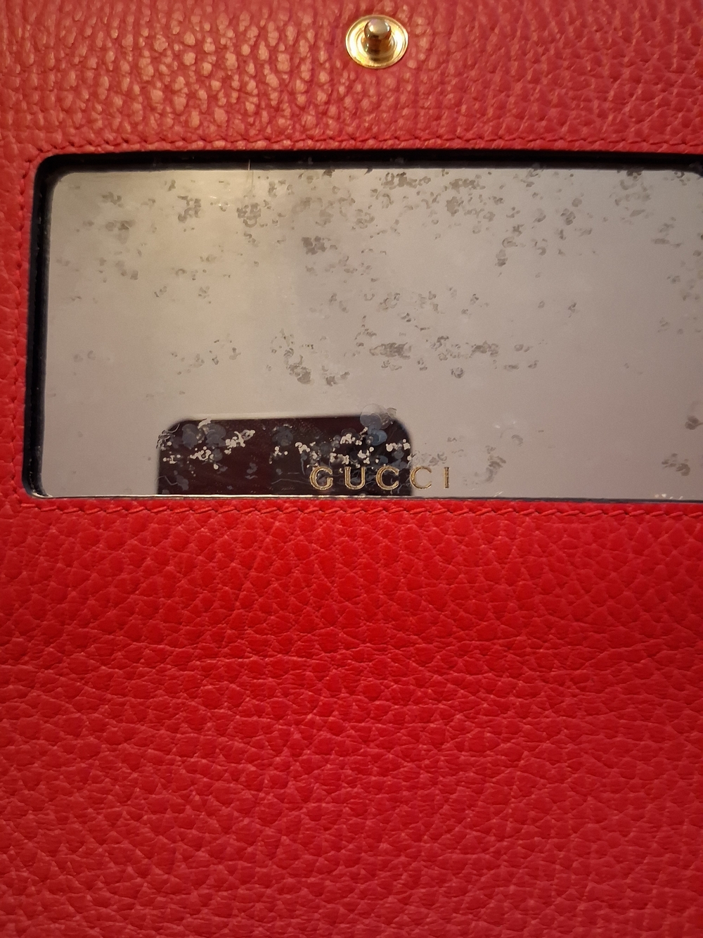 Gucci Hot Pink GG Marmont Leather Wallet on Chain - Picture 6 of 9